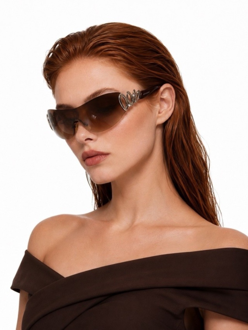 BVLGARI Sunglasses Brown *Vintage* 6029-B 278/13 120 Authentic ❤️